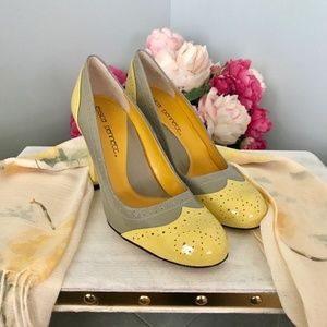 NWOT Jessica Bennett Kosta Block Heel Pumps